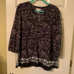 LOFT blouse size large